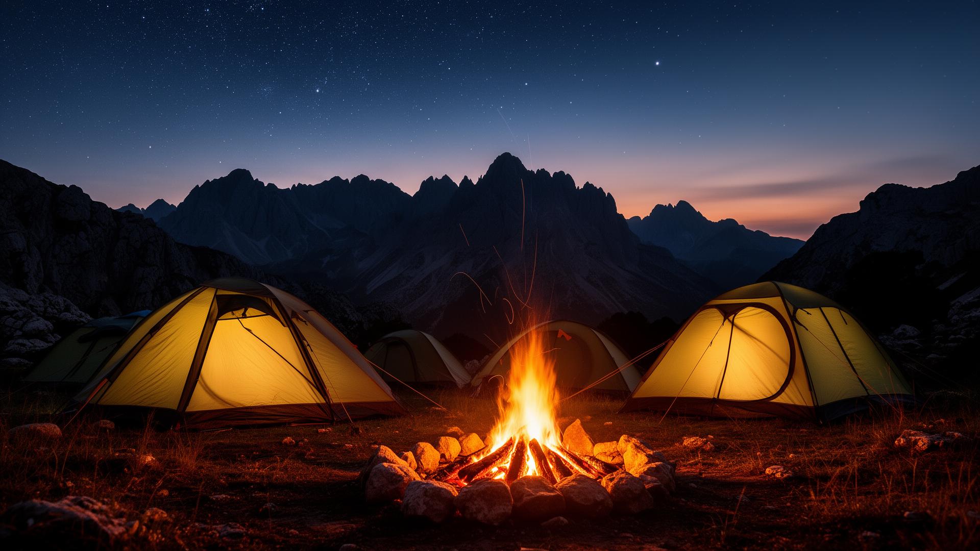 Acampada Eclipse 2026: 12 Campings en la Totalidad